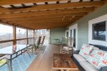 Dine and relax on spacious deck